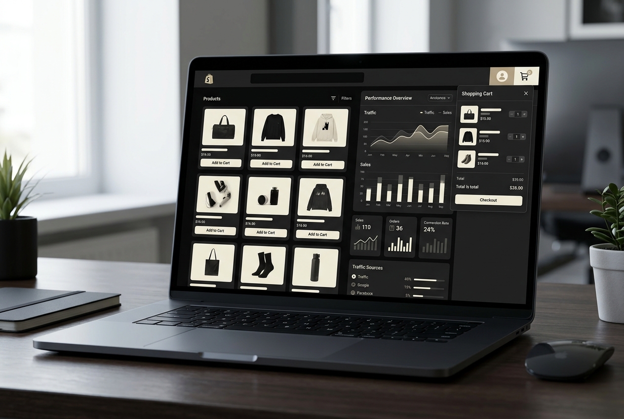 Shopify store development